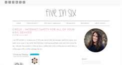 Desktop Screenshot of fiveinsix.com